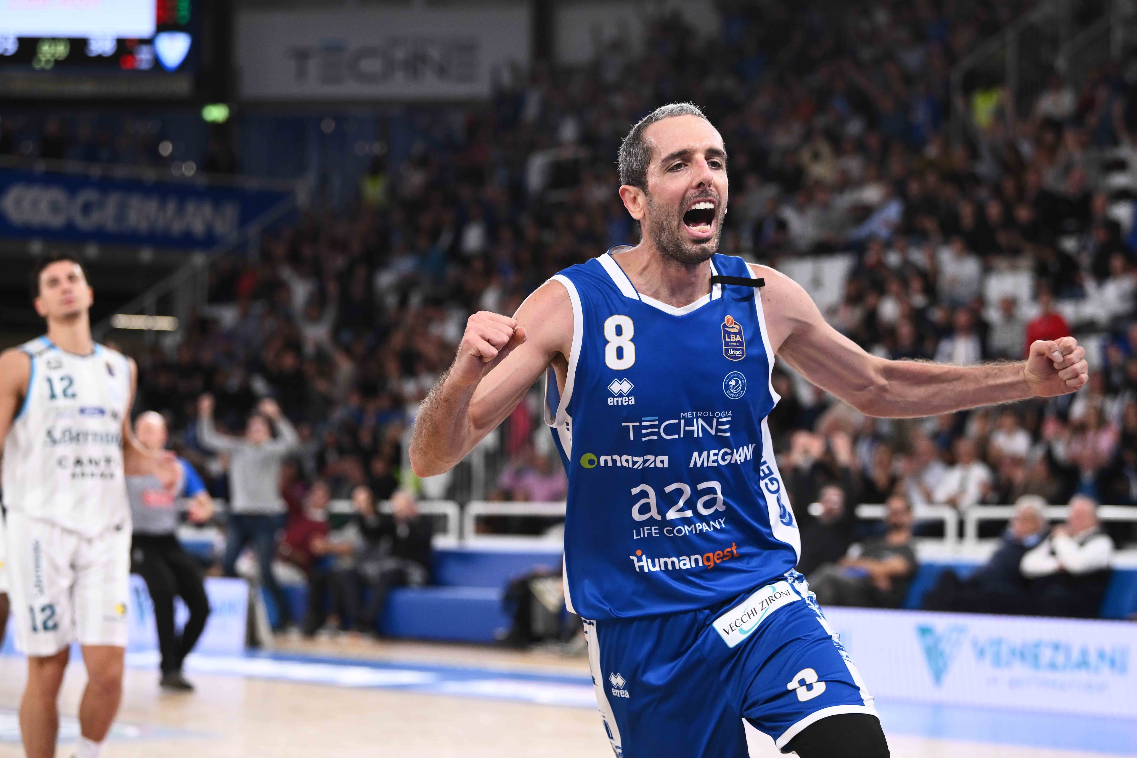 Amedeo Della Valle è il Best ITA Fastweb del mese di ottobre della Serie A Unipol 2025/26