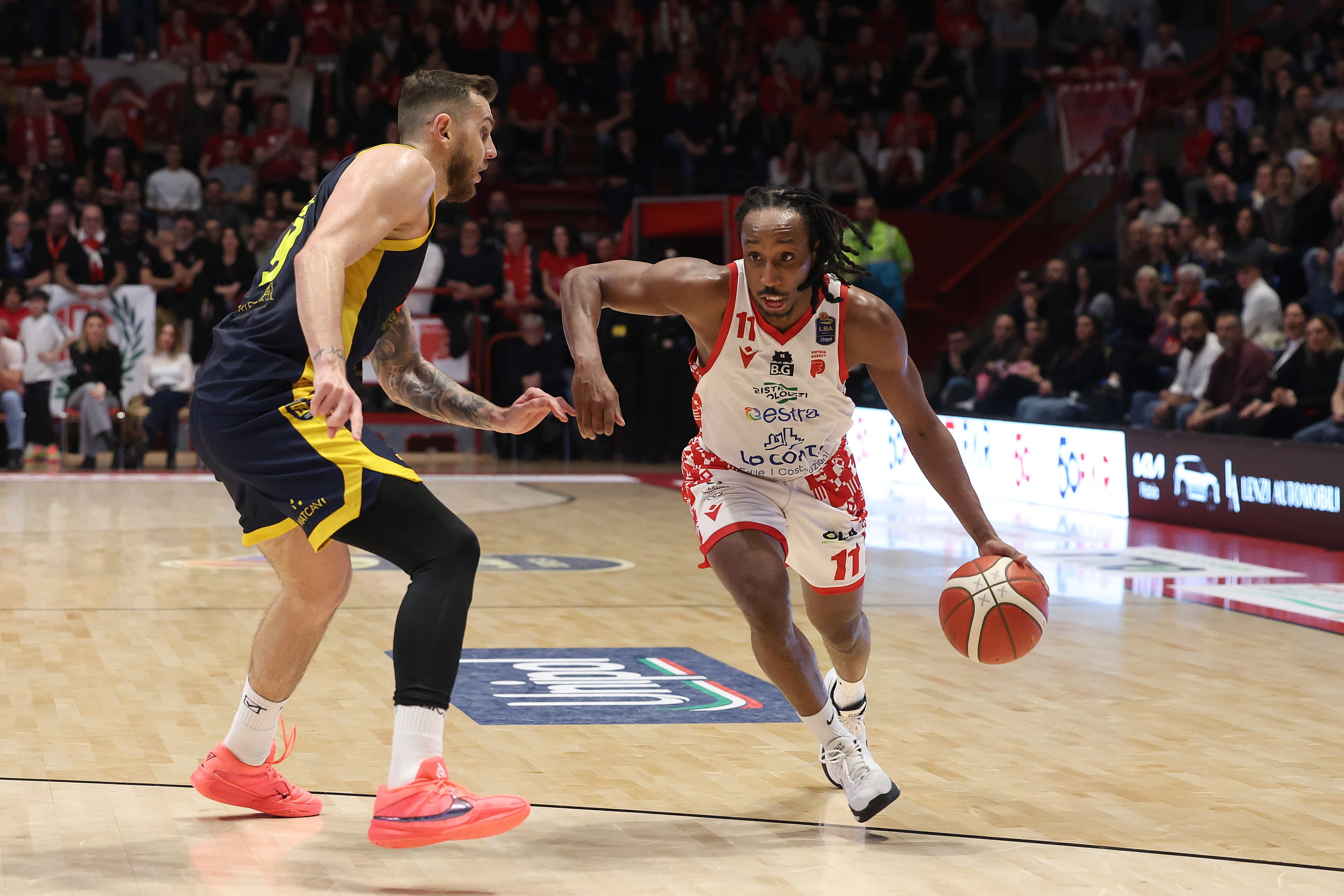 Short De Basket Errea – Pistoia Basket LBA – Lot De 2 Shorts Numéro 2