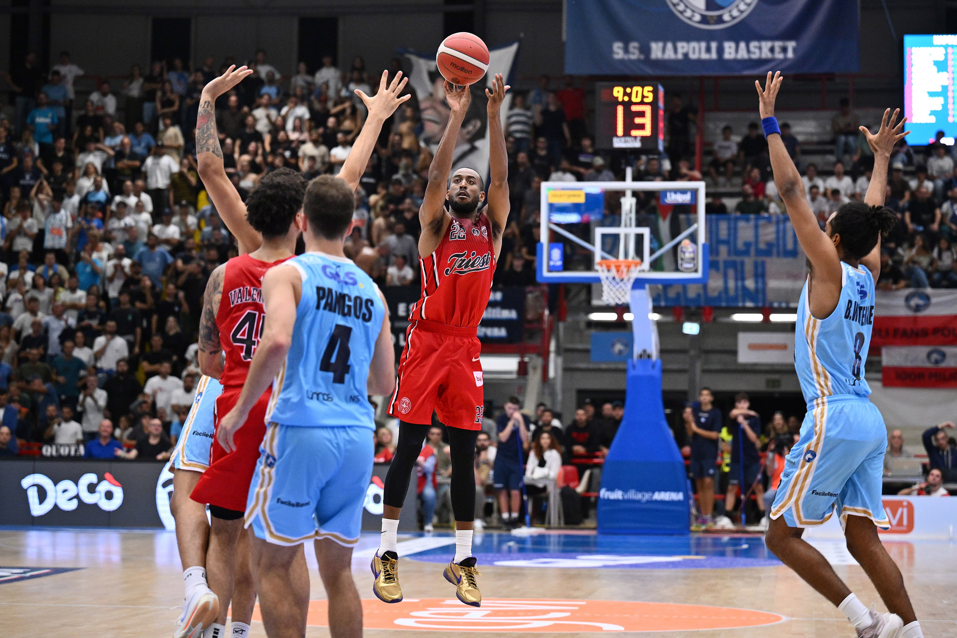 Pallacanestro Trieste - Napoli Basket, le curiosità e dove vederla